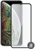 Screenshield APPLE iPhone XS Max (Full COVER schwarz) - Schutzglas