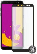 Screenshield SAMSUNG J600 Galaxy J6 (2018) (full COVER black) - Ochranné sklo