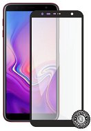 Screenshield SAMSUNG Galaxy J6 + (2018) (full COVER black) - Glass Screen Protector