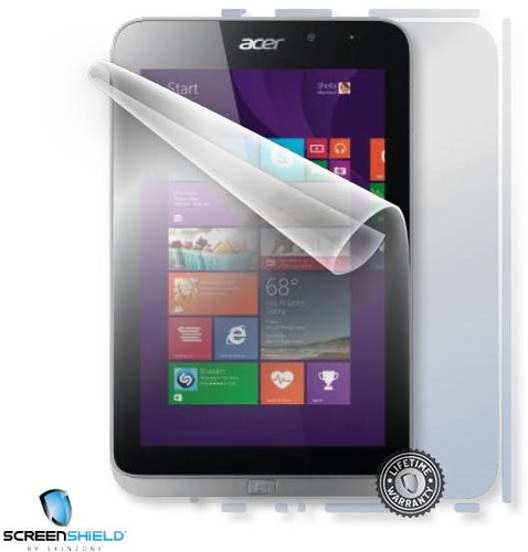 ScreenShield for Acer Iconia Tab W4-821 to the entire body of the tablet - Film Screen Protector - Main image