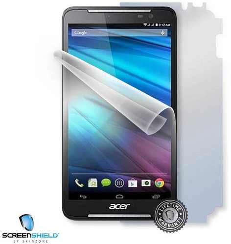 ScreenShield for Acer Iconia Talk S A1-274 for the entire body of the tablet - Film Screen Protector - Main image