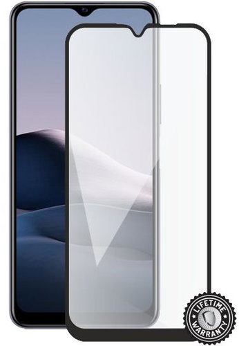 Screenshield VIVO Y20S (Full COVER Black) - Glass Screen Protector - Main image