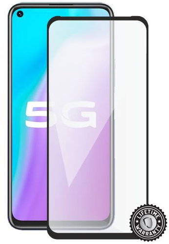 Screenshield VIVO Y70S (Full COVER Black) - Glass Screen Protector - Main image