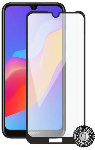 Screenshield HONOR 8A (full COVER, Black) - Glass Screen Protector - Main image