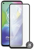 Screenshield MOTOROLA Moto G8 XT2045 (FULL COVER schwarz) - Schutzglas