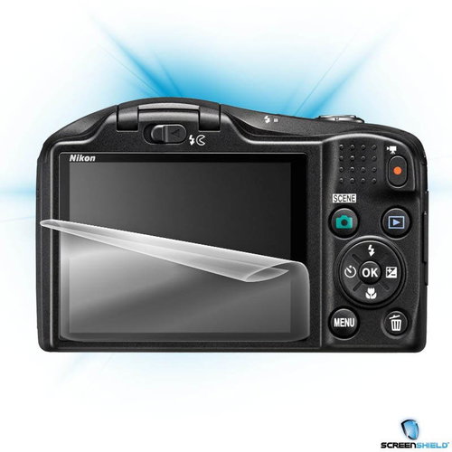 ScreenShield for Nikon Coolpix L620 on the camera screen - Film Screen Protector - Main image