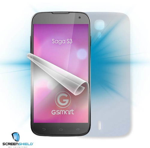 ScreenShield for GigaByte GSmart Saga S3 for the entire body of the phone - Film Screen Protector - Main image