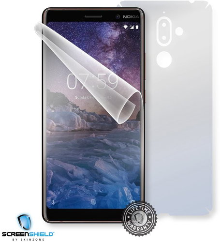 Screenshield NOKIA 7 Plus (2018) full body - Film Screen Protector - Main image