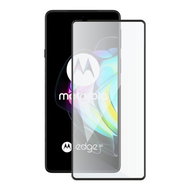 Screenshield MOTOROLA Edge 20 XT2143 (full COVER black) Tempered Glass Protection - Glass Screen Protector