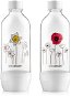 SodaStream JET palack, 2× 1 l, téli virágok - Sodastream palack