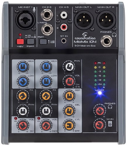 SOUNDSATION MIOMIX 104 - Mixing Desk - Main image