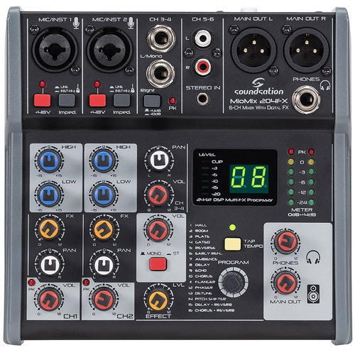 SOUNDSATION MIOMIX 204FX - Mixing Desk - Main image