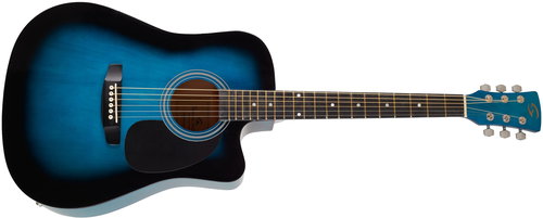 SOUNDSATION Yosemite DNCE-BLS - Elektroakustische Gitarre - Hauptbild