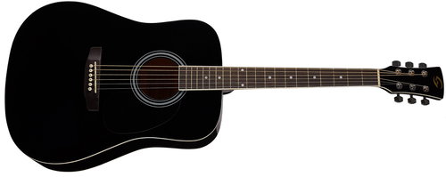 SOUNDSATION Yellowstone DN-BK - Acoustic-Electric Guitar - Main image