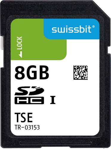 SWISSBIT für Sharp TSE SD-Karte 8 GB -  3 Jahre - Speicherkarte - Hauptbild