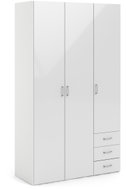 Falco Cabinet Sid 409 white gloss - Wardrobe