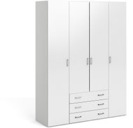 Falco Cabinet Sid 410 white gloss - Wardrobe
