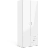 Falco Cabinet Sid 425 white gloss - Wardrobe