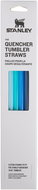 STANLEY Slámky/Brčka náhradní pro The Quencher Travel Tumbler Straws 890 ml/30oz 4 ks Blue - Straw