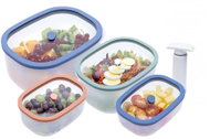STATUS Fresko 5-piece set of vacuum jars 177113 mix colours - Storage Jar