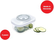 STATUS 181050 Glass vacuum jar 0,5 l white - Storage Jar