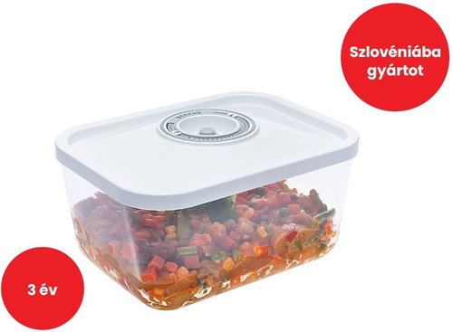 STATUS 181052 - üveg, vákuumos, 3 l, fehér - Tárolóedény - Fő fotó