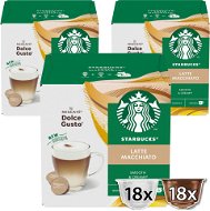 Starbucks by Nescafe Dolce Gusto Latte Macchiato, 3-Pack - Coffee Capsules