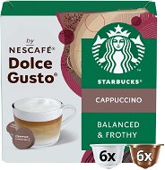 STARBUCKS® Cappuccino by NESCAFÉ® Dolce Gusto® - 12 kapsúl (6 porcií) - Kávové kapsuly