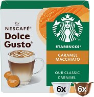 STARBUCKS® Caramel Macchiato by NESCAFE® DOLCE GUSTO® kávové kapsuly 12 ks - Kávové kapsuly