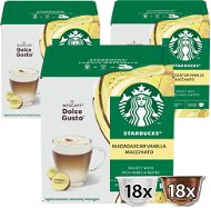 STARBUCKS® Madagascar Vanilla Latte Macchiato by NESCAFE® DOLCE GUSTO® 36pcs, 18+18 capsules per pac - Coffee Capsules