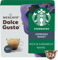 STARBUCKS® Espresso Roast by NESCAFÉ® Dolce Gusto® - 12 capsules - Coffee Capsules