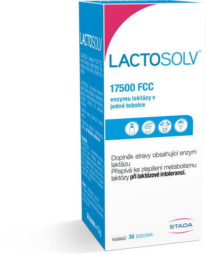 Lactosolv 17500 FCC 30 capsules - Digestive Enzymes - Main image