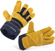 Stamos Germany Protective leather work gloves with cuffs - Work Gloves