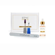 STARNAILS Sada Gel Polish Pro Master Set - sada fréz pro odstranění gel laku - Nail Drill Bit Set