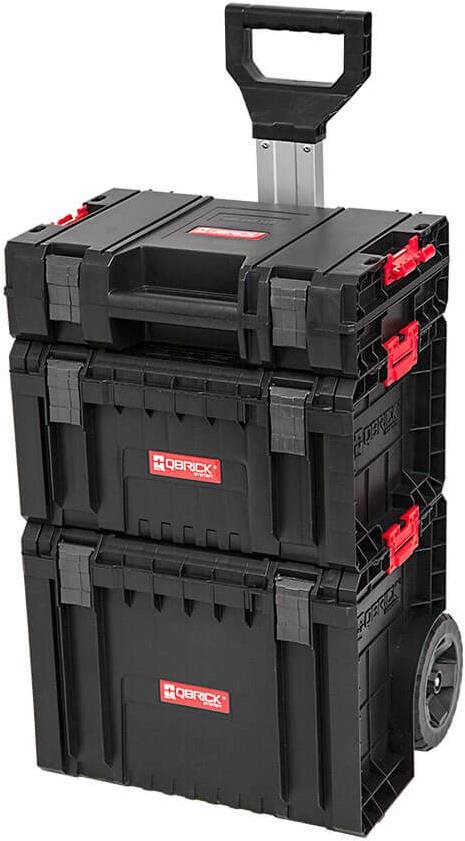 QBRICK SYSTEM PRO Set 1 Szerszámos kocsi, 45,0 × 39,0 × 70,5 cm