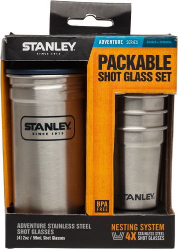 Stanley Packable Stainless Steel Shot Glass Set