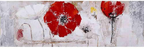 Ručně malovaný obraz 150x50cm PB142 - Obraz - Main image