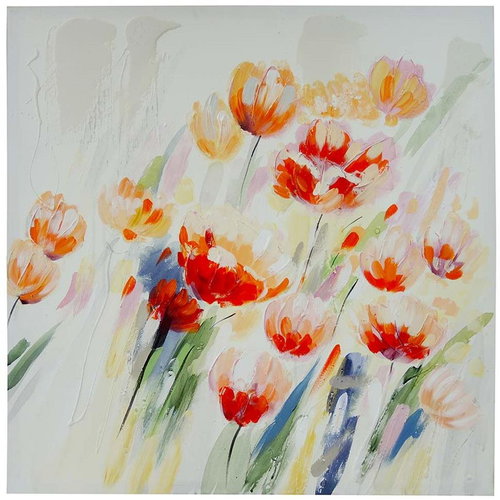 Ručně malovaný obraz 80x80cm PB372ZI - Obraz - Main image