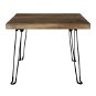 Dřevěný stolek čtvercový - Odkládací stolek