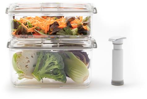 STATUS 158567 Full Tritan Set mit großen Vakuumdosen 2 Stück - Dosen-Set - Hauptbild