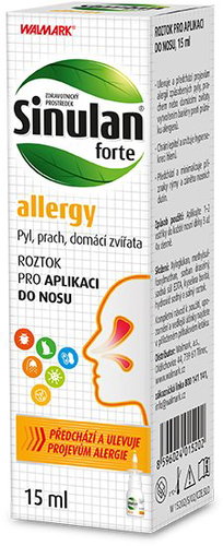 Sinulan Forte Allergy 15ml Spray - Medical Device - Main image