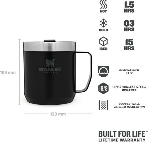 Stanley The Legendary Camp mug 350 ml - Matte Black