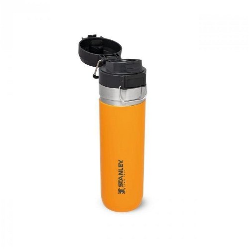  GO FLIP STRAW 650 ml yellow-orange - vacuum bottle
