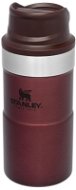 STANLEY Classic Series Einhand-Thermobecher 250 ml Burgunderfarben - Thermotasse
