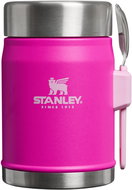 STANLEY The Legendary Classic Food Jar 400 ml/14oz Violet Blossom with spoon/fork - Thermos