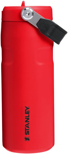 STANLEY The IceFlow™ Bottle Flip Straw 2.0 470ml/16oz Chili Black - Thermos - Main image