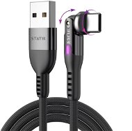 Statik PowerPivot USB-A > USB-C kabel (0,9m) - Data Cable