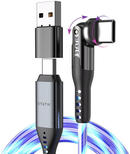 Statik POWERPIVOT GLOBRIGHT PRO USB-C Kabel 1 m - Datenkabel - Hauptbild