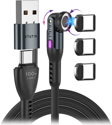 Statik 360 Pro 2.0 Magnetisches USB-C Kabel (3 m) - Datenkabel - Hauptbild