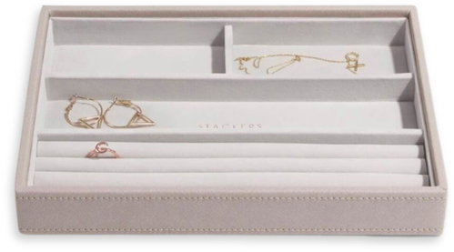 Stackers Jewellery Box Taupe Classic Ring & Bracelet Layer taupe - Jewellery Box - Main image